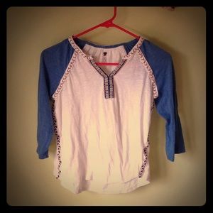 Girls 3/4 Sleeve Shitt